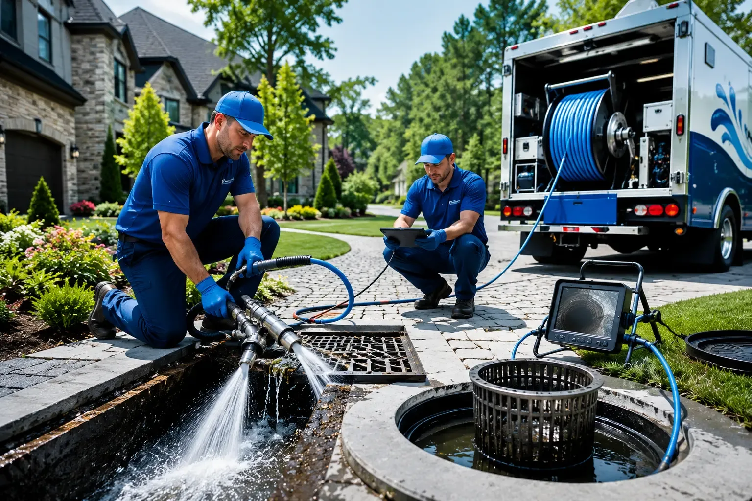 Local outdoor drain cleaning professionals in Brownsville, TX
