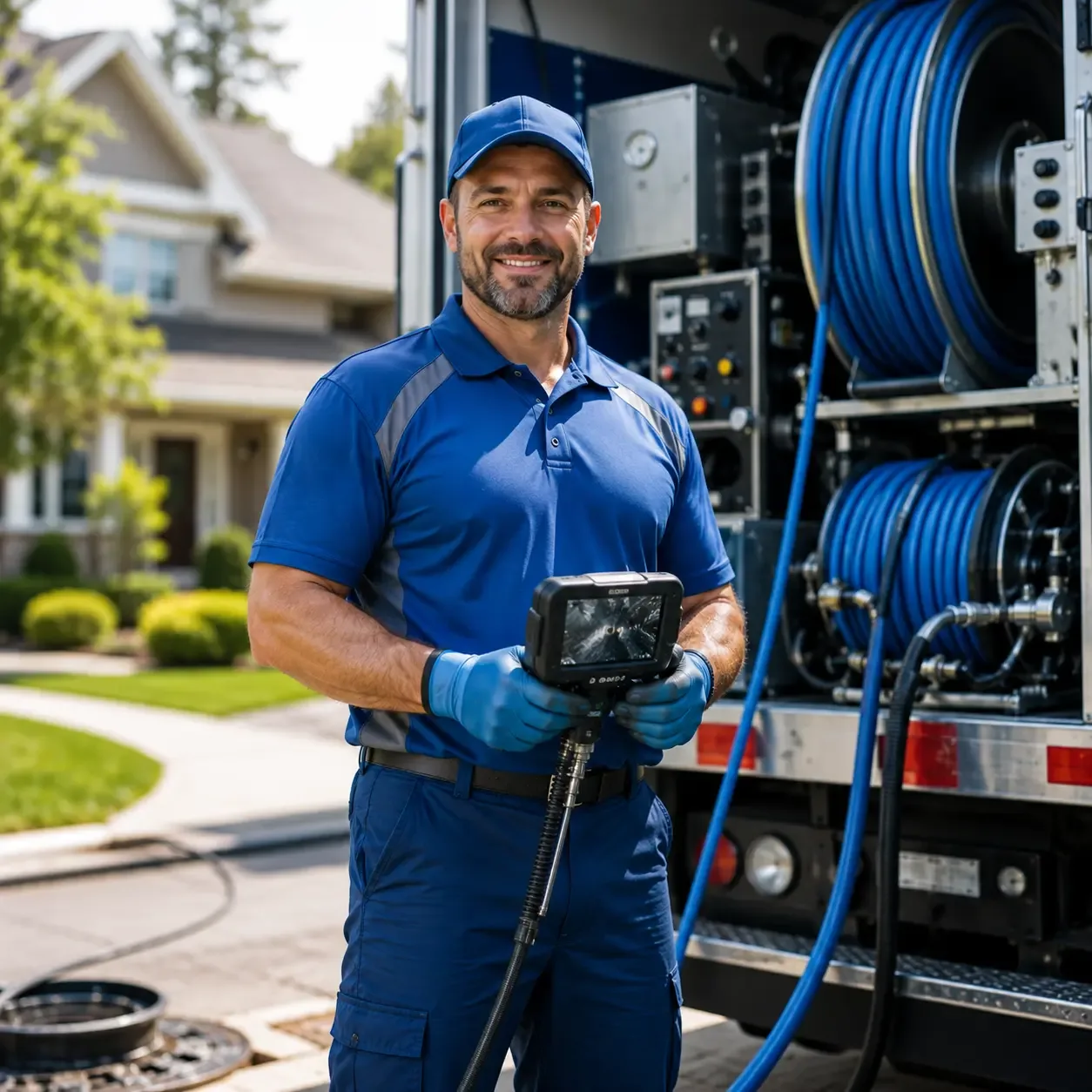 Local outdoor drain cleaning specialists in Brownsville, TX